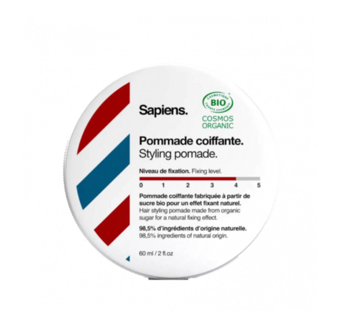 Pommade coiffante bio sapiens