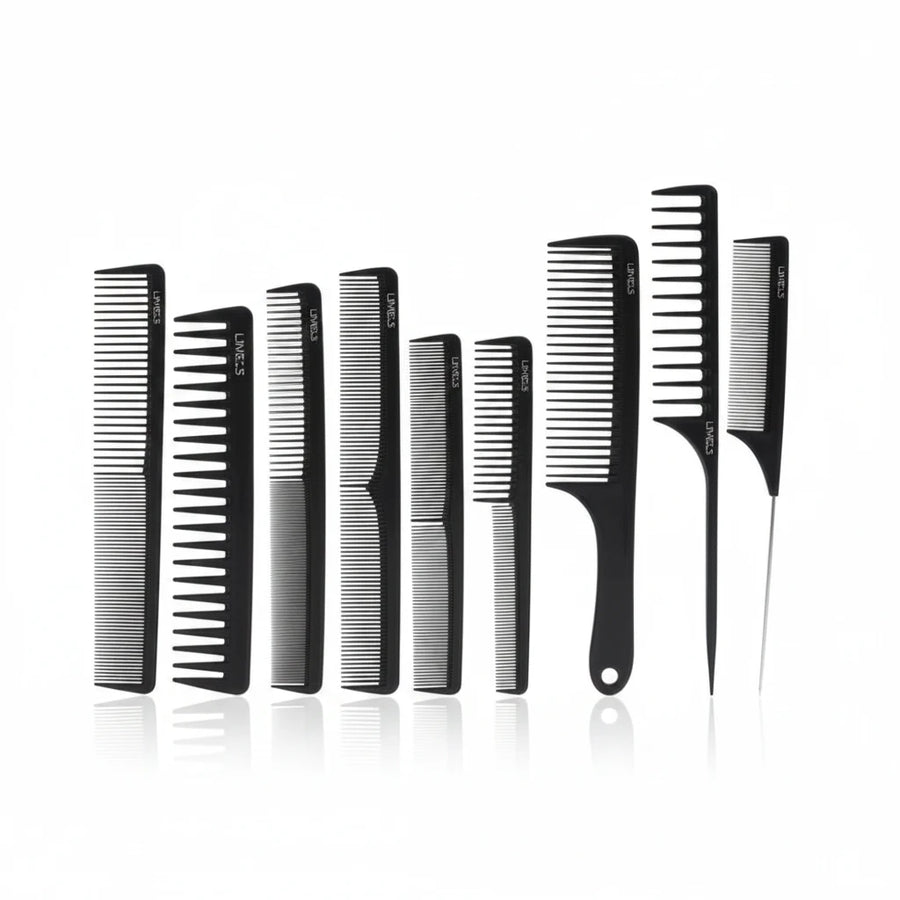 Comb set 9 pièces
