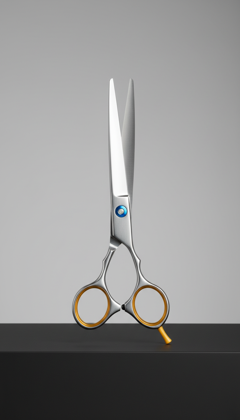 Ciseaux Barber Acier Inoxydable Poli