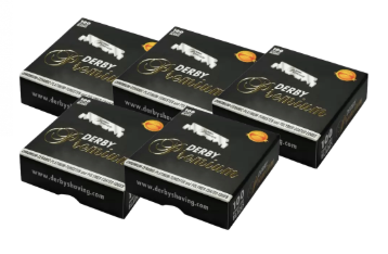 5 Boîtes Derby Premium 100 Single Edge Blades