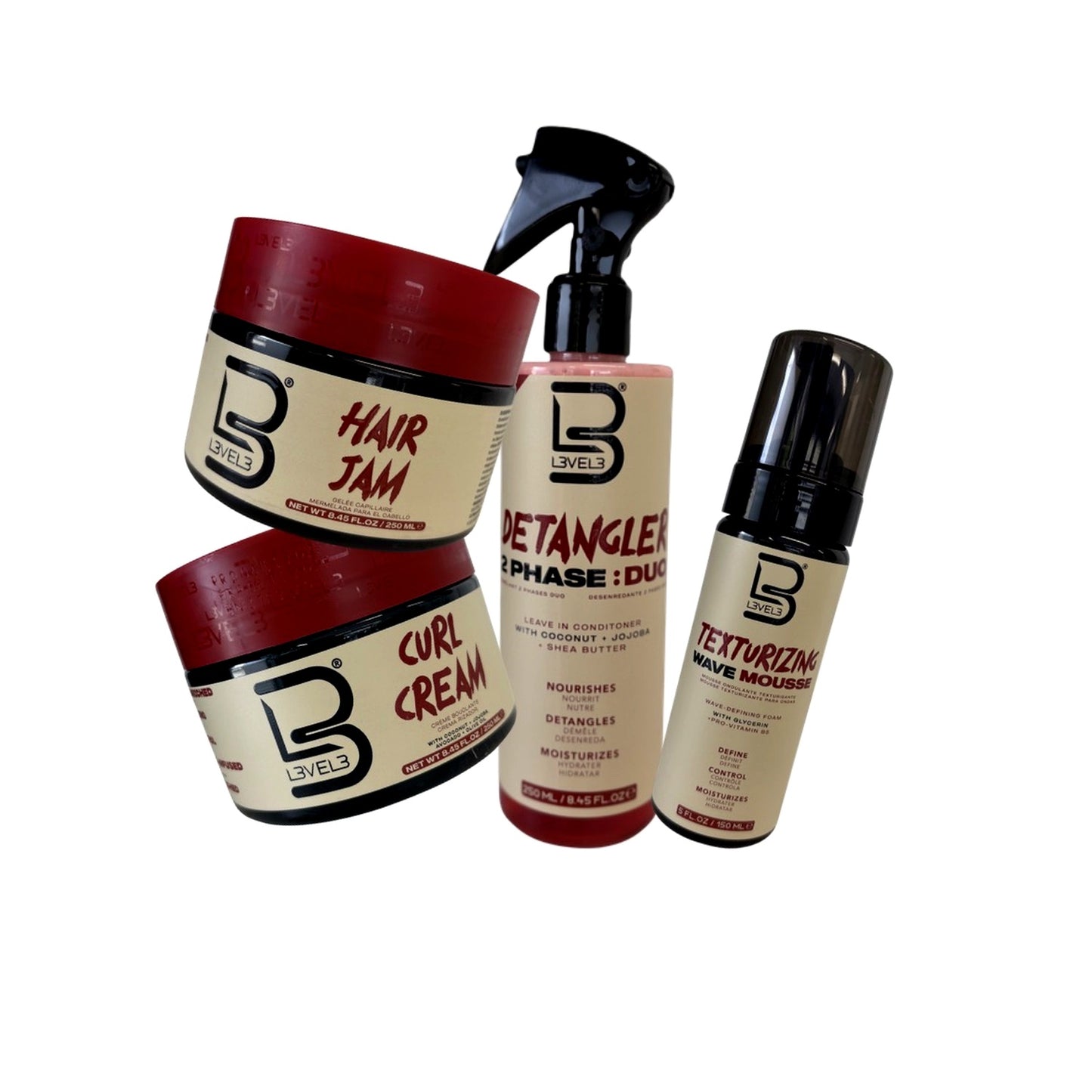 Red Line Curl & Texture Collection