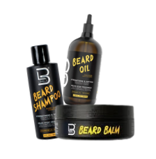 Combo Huile+Baume+Shampoo L3VEL 3