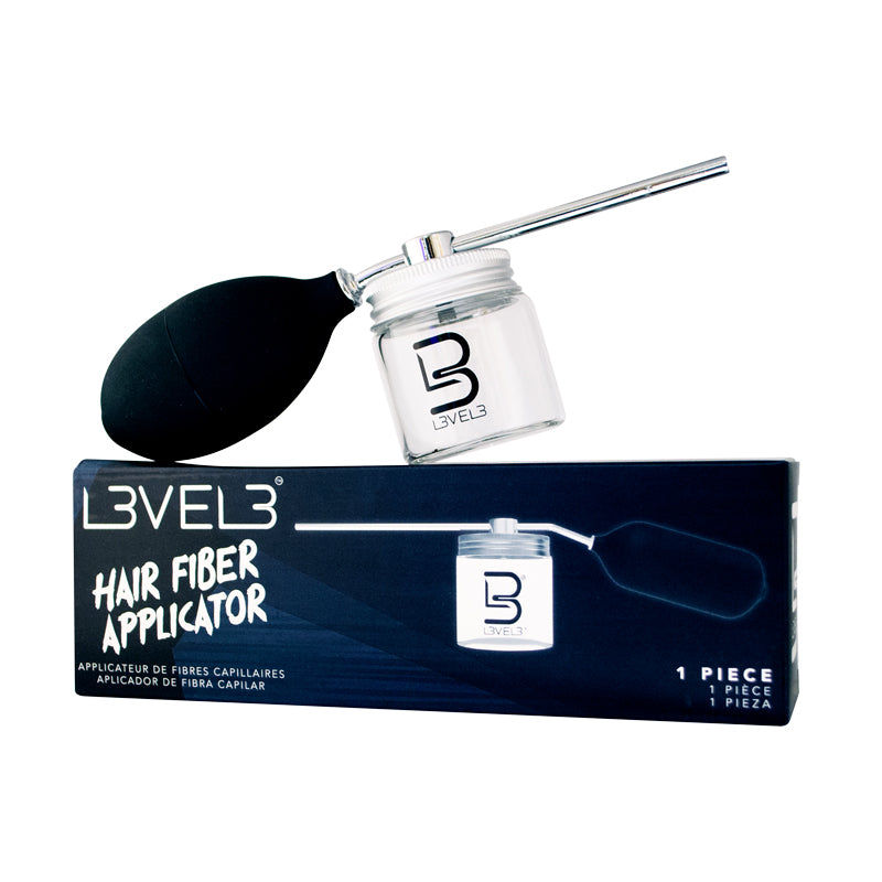 Hair fiber applicator